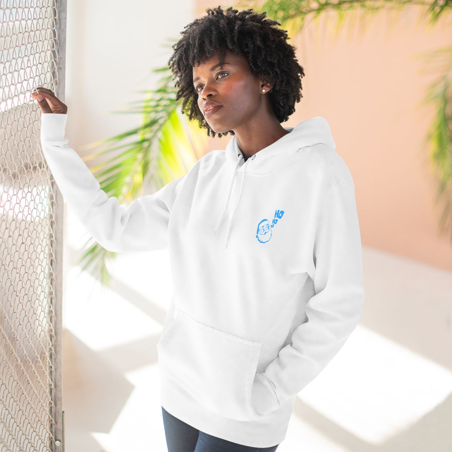 Christmas Three-Panel Fleece Hoodie